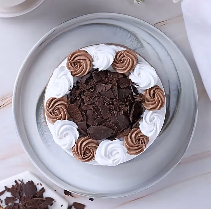 Black Forest Bento Celebration Cake — 100% eggless, baked at AVS Bakery in Ramgarh (photo 4)