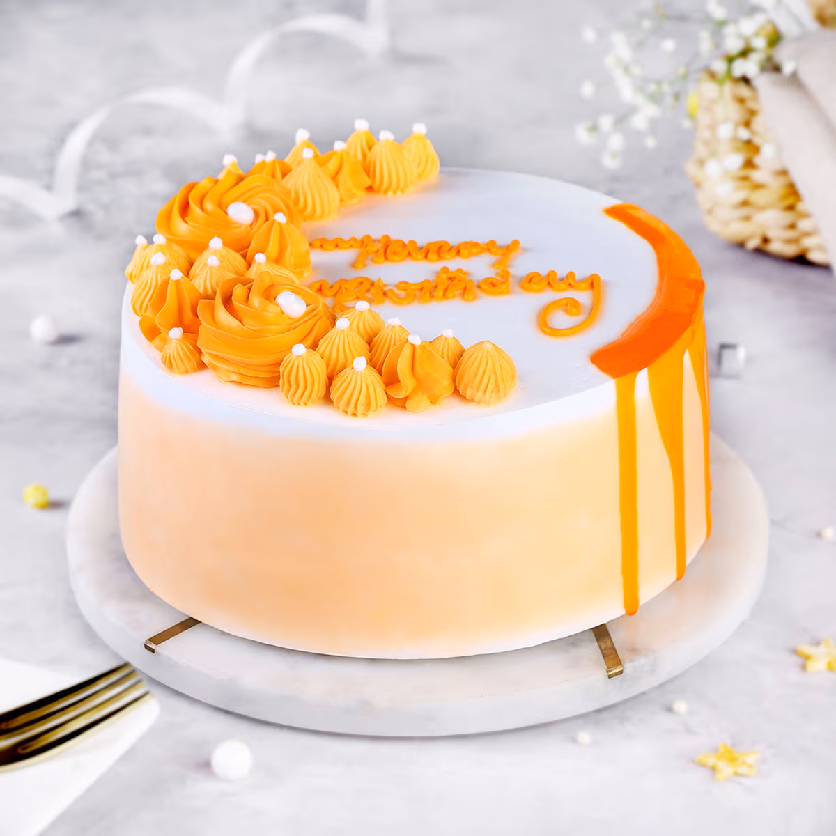 Butterscotch Crunch Delight Cake — 100% eggless, baked at AVS Bakery in Ramgarh (photo 3)