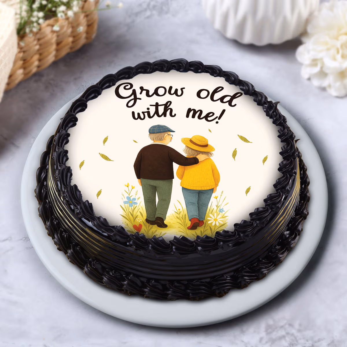 Everlasting Connection Truffle Cake — 100% eggless, baked at AVS Bakery in Ramgarh