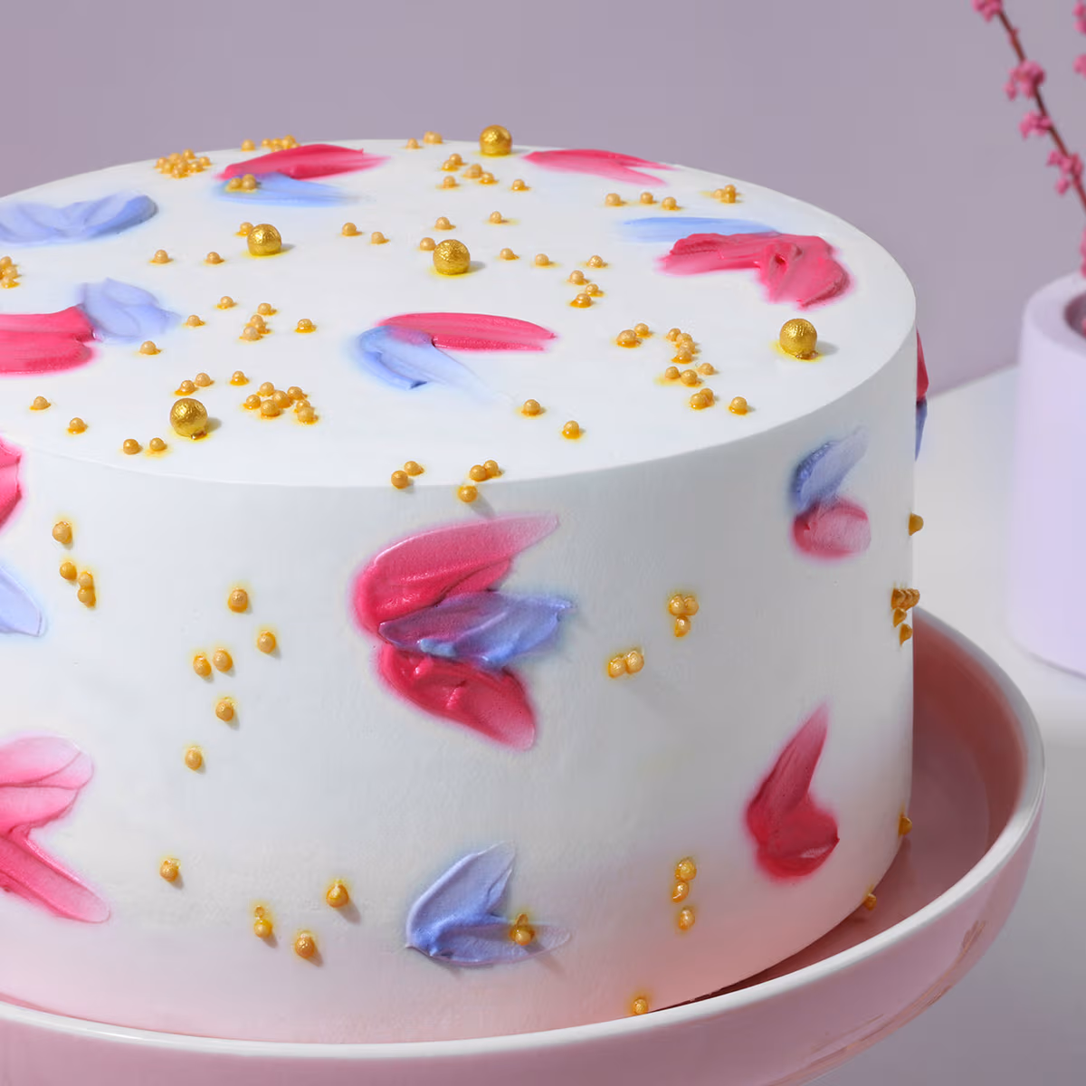 Golden Blossom Butterscotch Cream Delight Bento — 100% eggless cake from AVS Bakery, Ramgarh (photo 2)