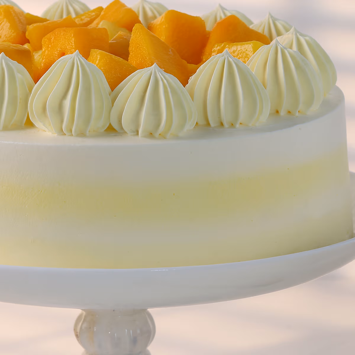 Mango Celebration Delight Cake — 100% eggless, baked at AVS Bakery in Ramgarh (photo 4)
