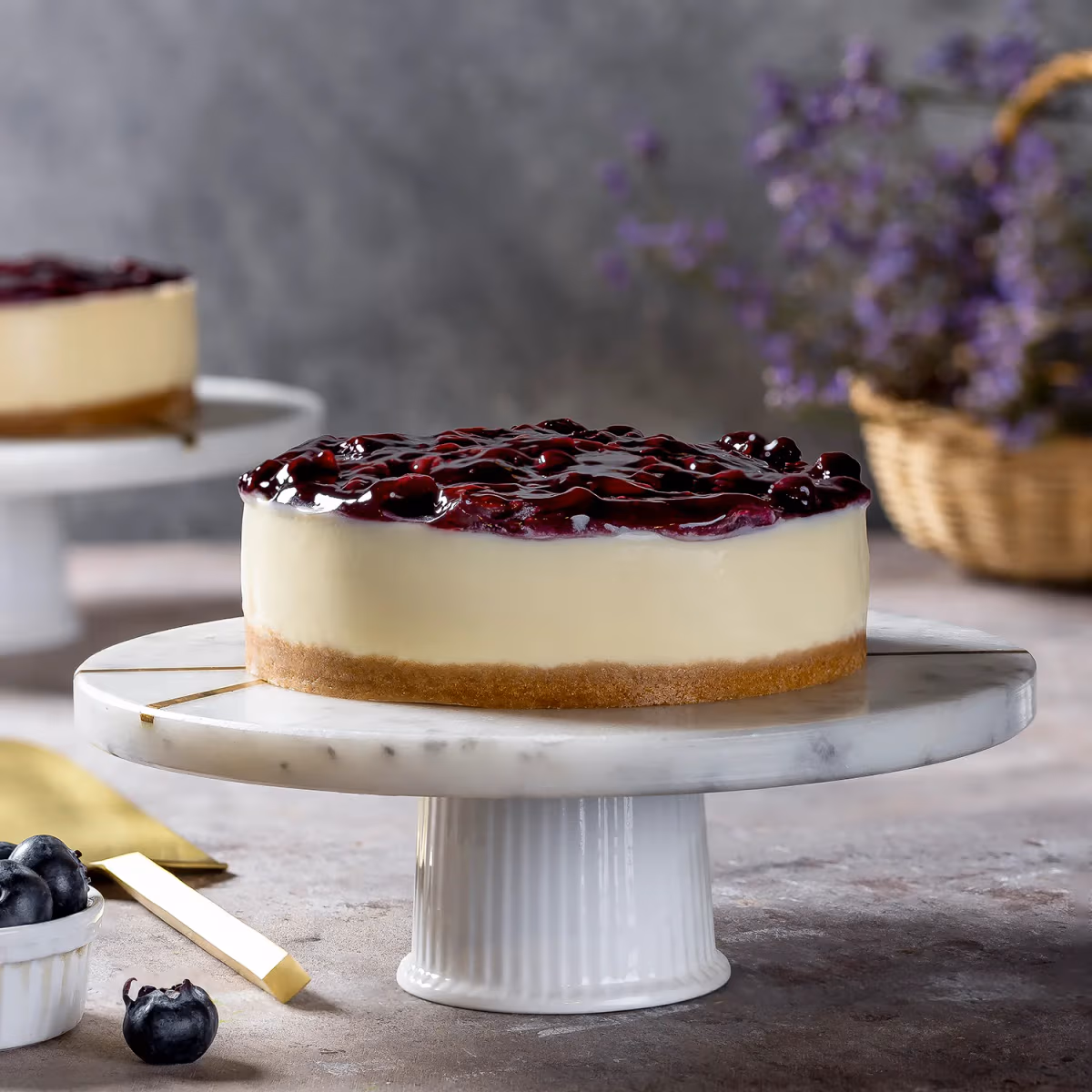 Midnight Blueberry Dream Cheesecake — 100% eggless, baked at AVS Bakery in Ramgarh (photo 3)