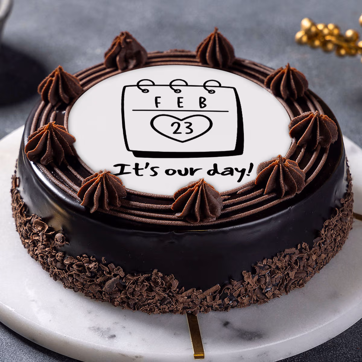 Signature Truffle Celebration Delight — 100% eggless chocolate cake from AVS Bakery, Ramgarh (photo 2)