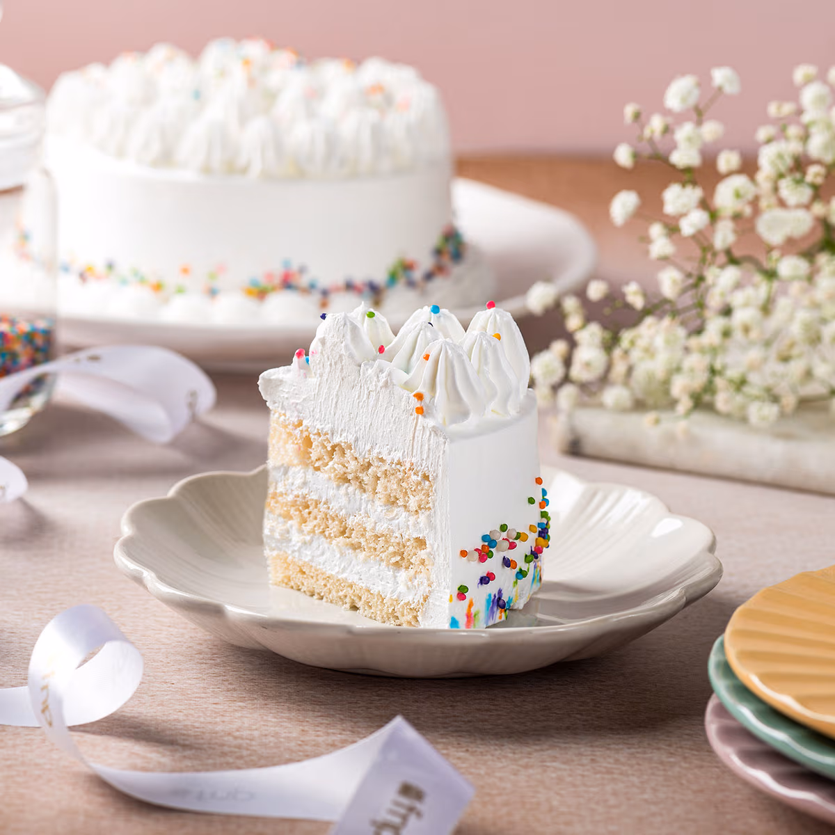 Vanilla Buttercream Delight Cake — 100% eggless, baked at AVS Bakery in Ramgarh (photo 4)